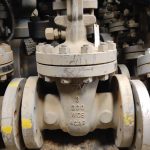 شیر کشویی 3 اینچ کلاس 300 آلیاژ wc6 - wcb | gate valve