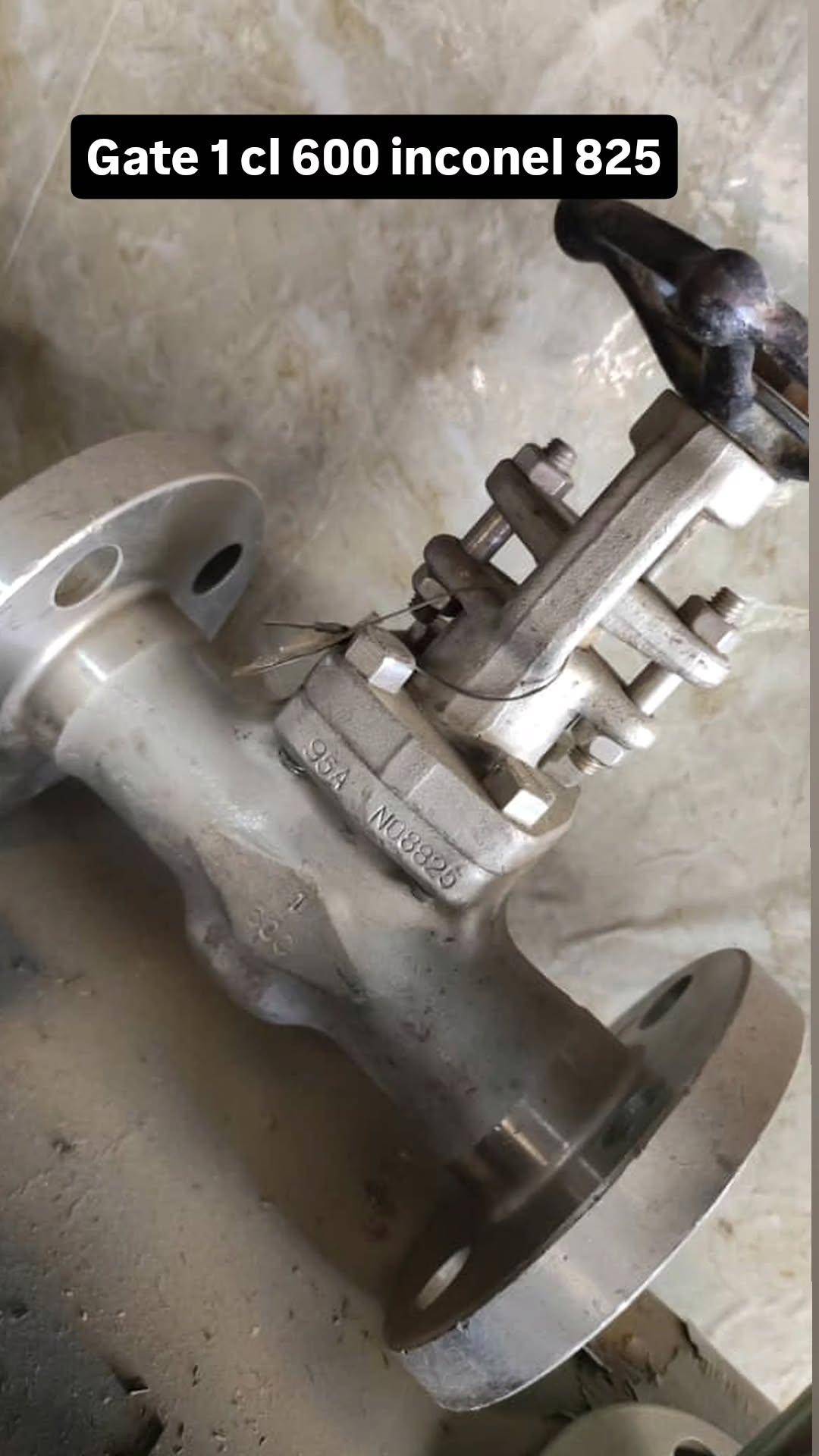 IMG_20251208_004214_924 شیر کشویی ۱ اینچ کلاس ۶۰۰ اینکونل | gate valve - Image 1
