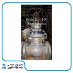 globe valve شیر سوزنی ۲ اینچ کلاس ۱۵۰ آلیاژ  super duplex 5A  F53