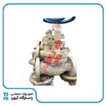 شیر سوزنی سوپاپی Globe valve 2~6inch کلاس ۳۰۰ و ۶۰۰ آلیاژ WC6, C5, C12,WC9
