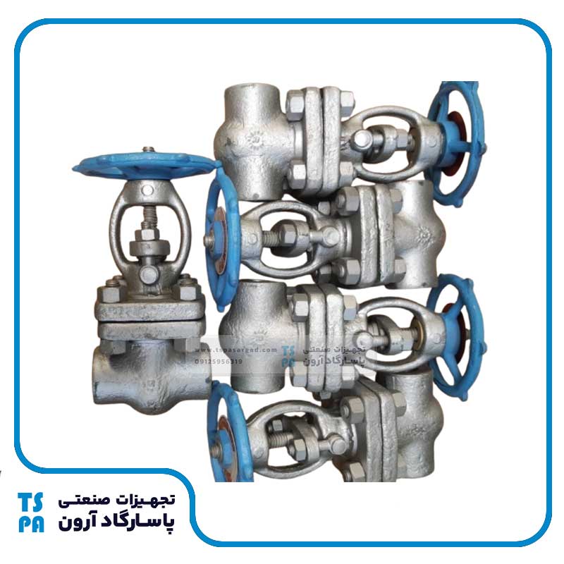 شیر-کشویی-gate-valve-1-2-کلاس-2500--F304L شیر کشویی gate valve 1/2 کلاس 2500 F304L - Image 1