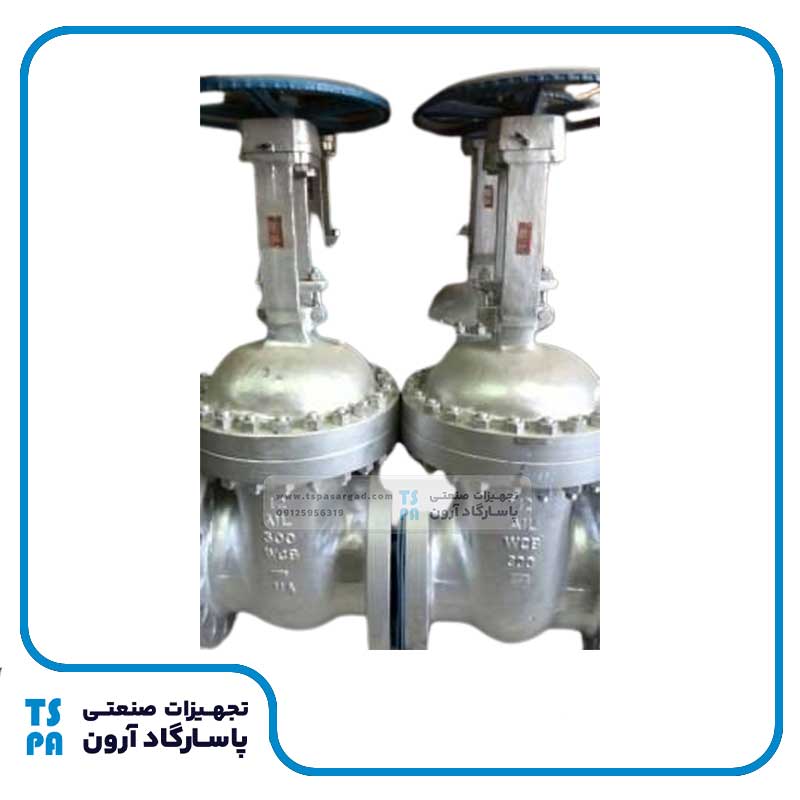 شیر-کشویی-gate-valve-12-inch-class-300--WCB شیر کشویی gate valve 12 inch class 300 WCB - Image 1