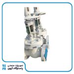 شیر کشویی gate valve 3 کلاس 300 آلیاژ LCB,LCC