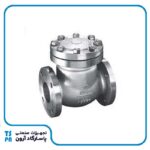  شیر یکطرفه دریچه‌ای کلاس ۳۰۰ استنلس استیل (۱/۲ تا ۱۰ اینچ)