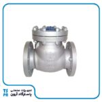 شیر یکطرفه دریچه‌ای فولادی کلاس ۳۰۰ متریال WCB A216